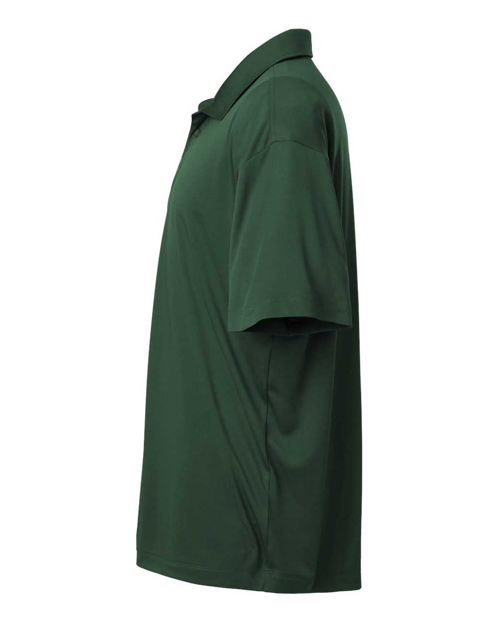 Left View of Forest Green Pro-Lock Performance Polo - 41800