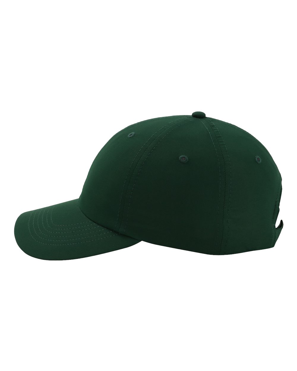 Left View of Forest Green The Original Performance Cap - X210P