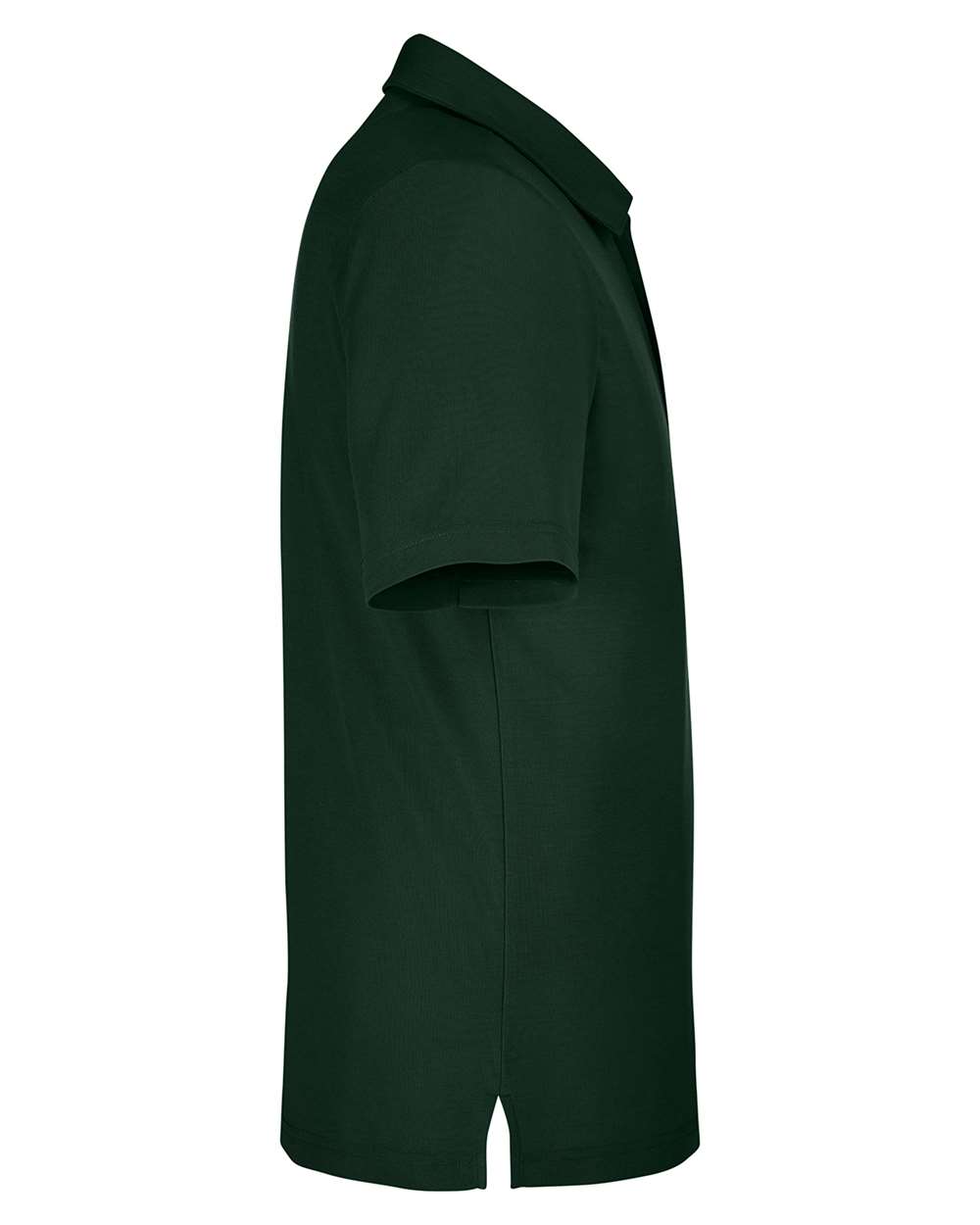 Left View of Forest Men's Fusion ChromaSoft™ Pique Polo - CE112