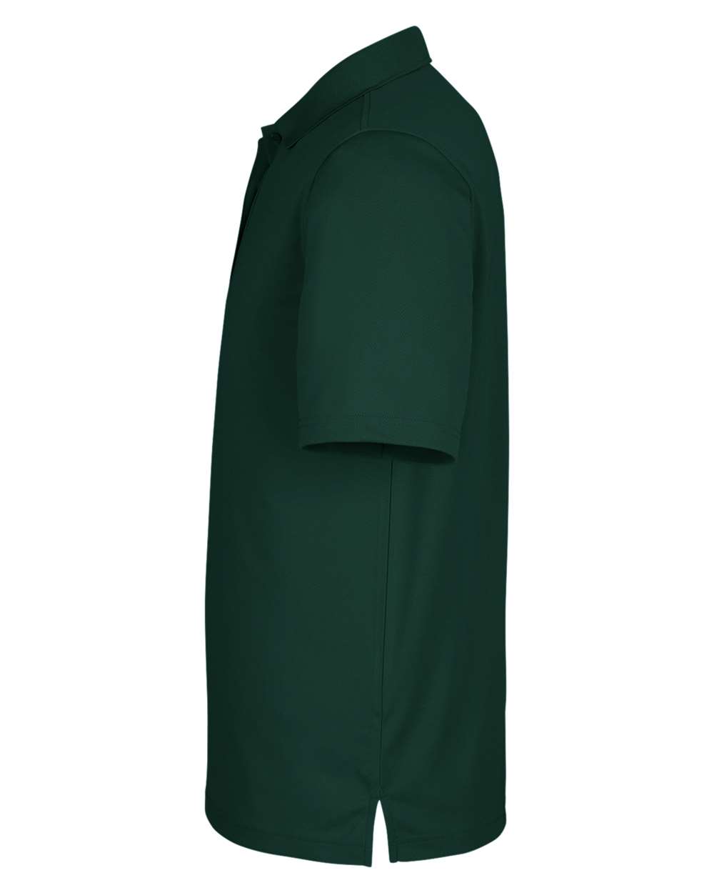 Left View of Forest Men&#39;s Market Snag Protect Mesh Polo - CE104