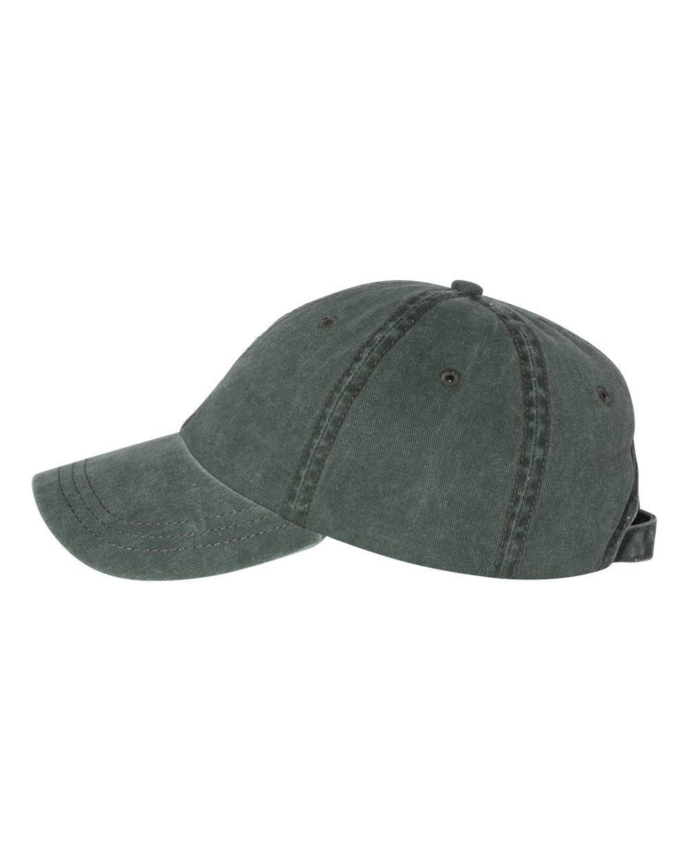 Left View of Forest Pigment-Dyed Cap - SP500