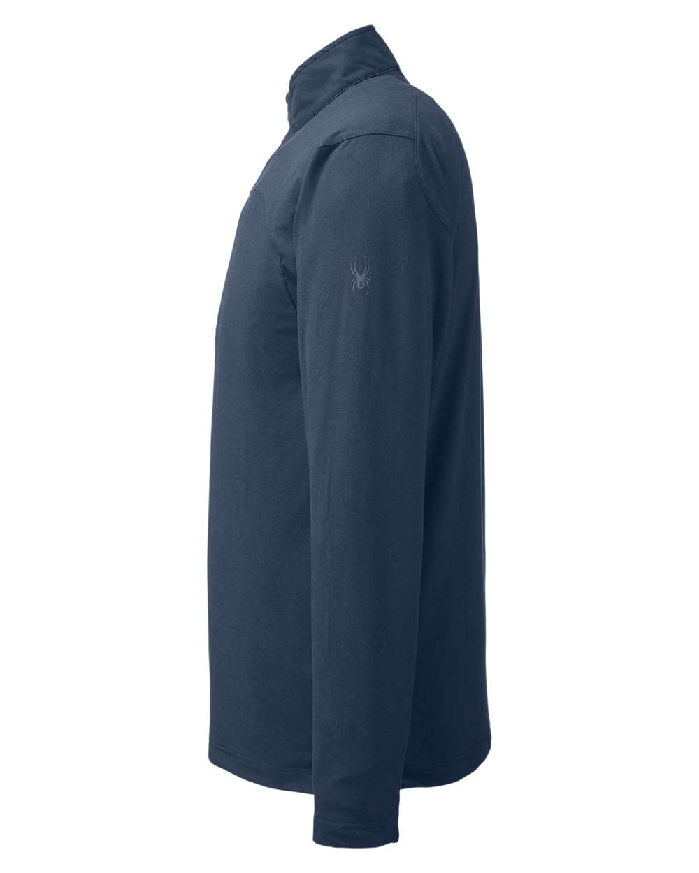 Rear View of Frontier Frost Spyre Quarter-Zip Pullover - S17916