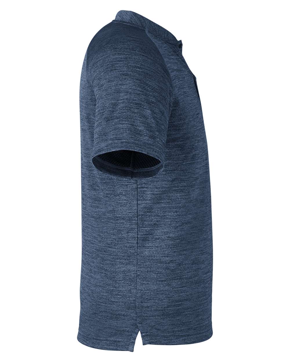 Rear View of Frontier Jasper Mission Blade Collar Polo - S17979