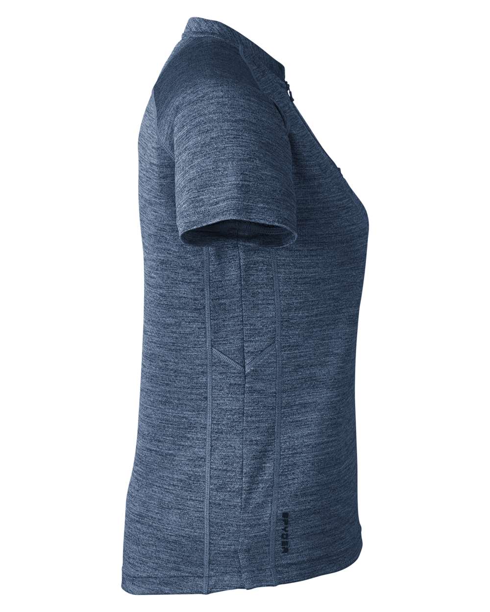 Rear View of Frontier Jasper Women's Mission Blade Collar Polo - S17980