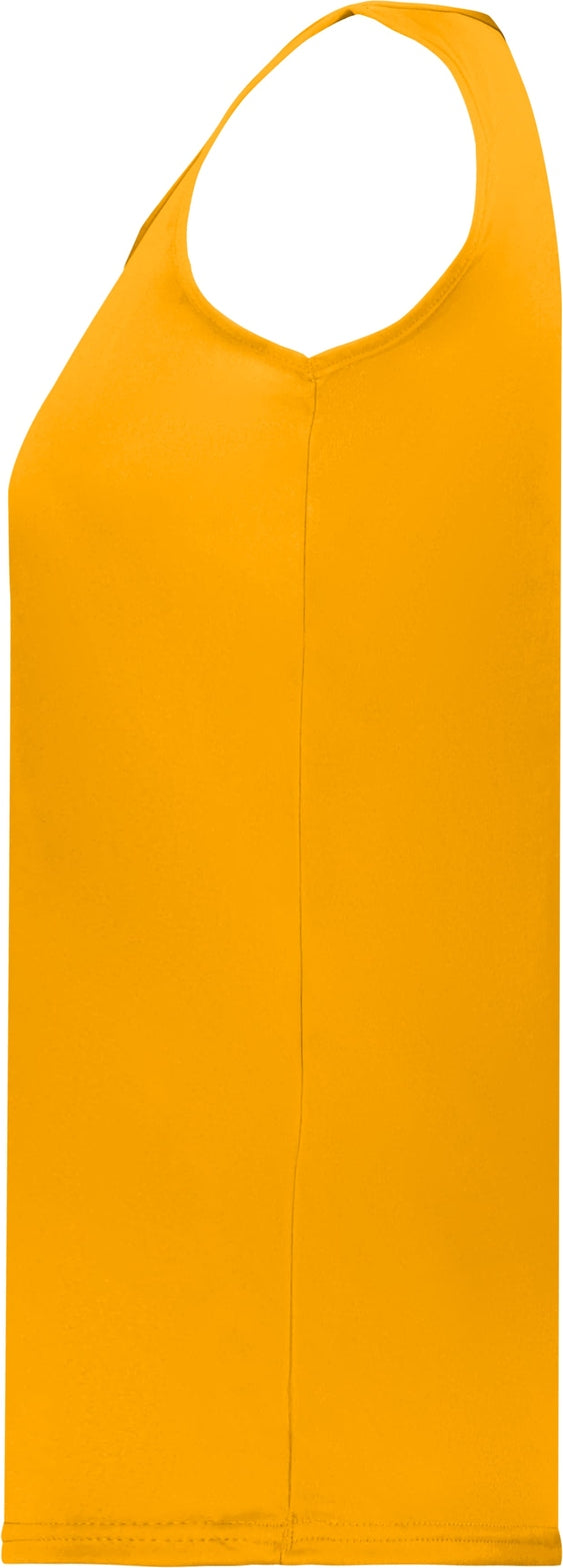 Left View of GOLD LADIES B-CORE TANK