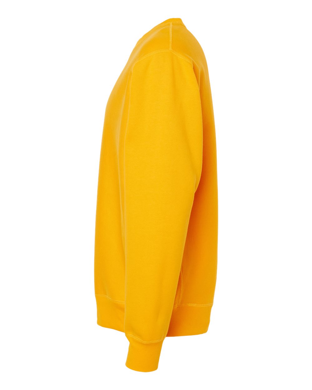 Left View of Gold Legend - Premium Heavyweight Cross-Grain Crewneck Sweatshirt - IND5000C