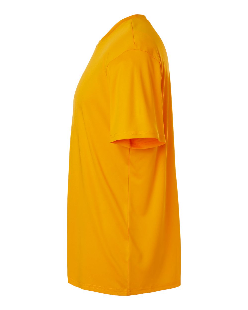 Left View of Gold Pro-Lock Performance T-Shirt - 48000