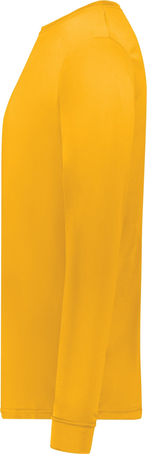 Left View of GOLD WICKING LONG SLEEVE T-SHIRT