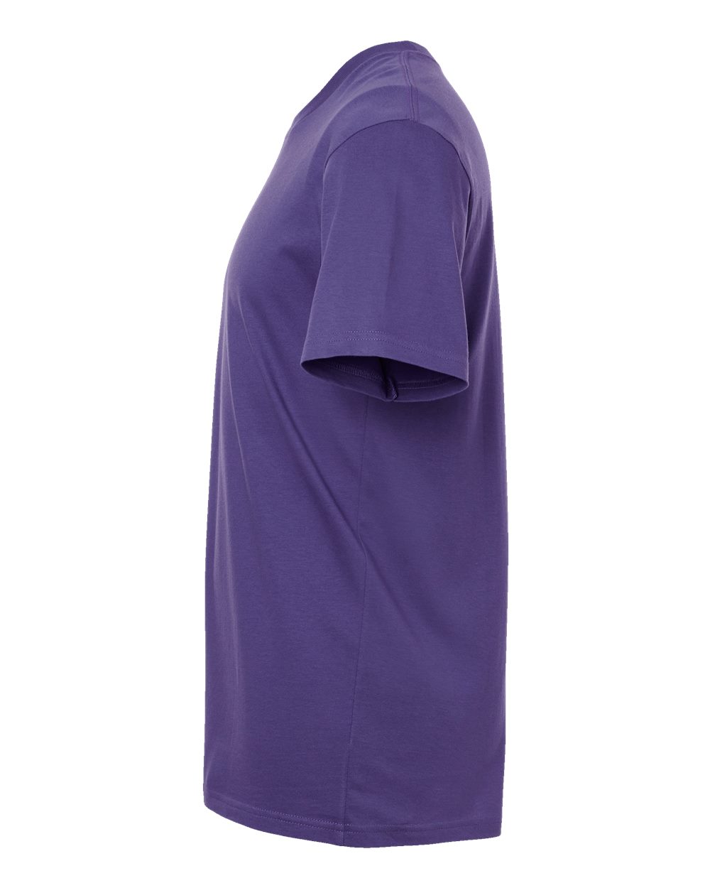 Left View of Grape Fine Jersey Tee - 2001