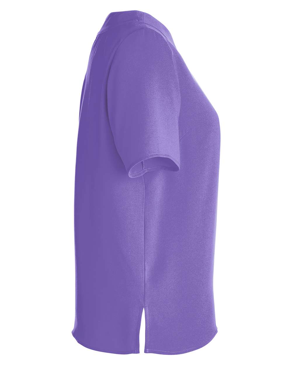 Left View of Grape Women&#39;s Perfect Fit™ Boat Neck Blouse - DP613W