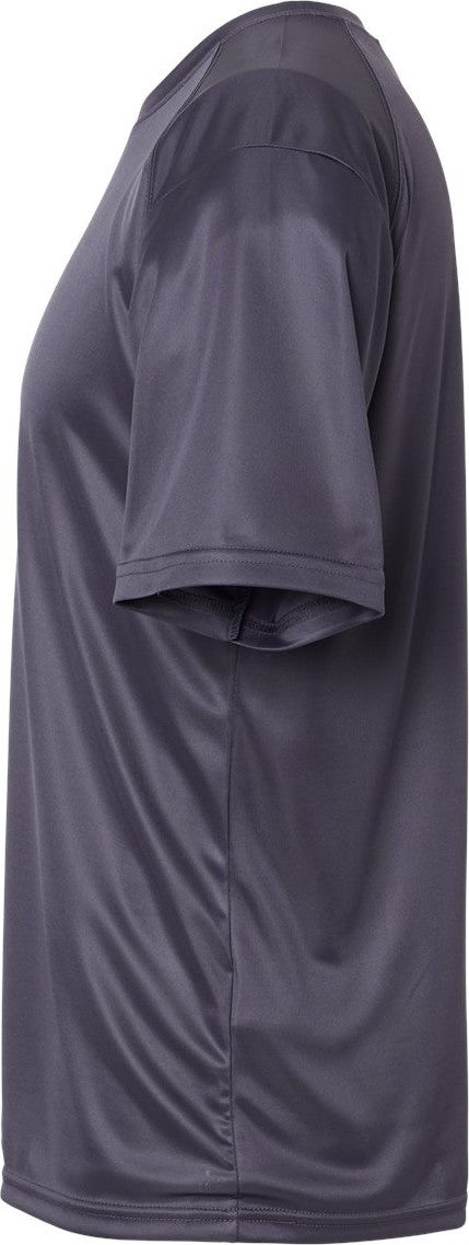 Left View of Graphite Islander Performance T-Shirt - 200