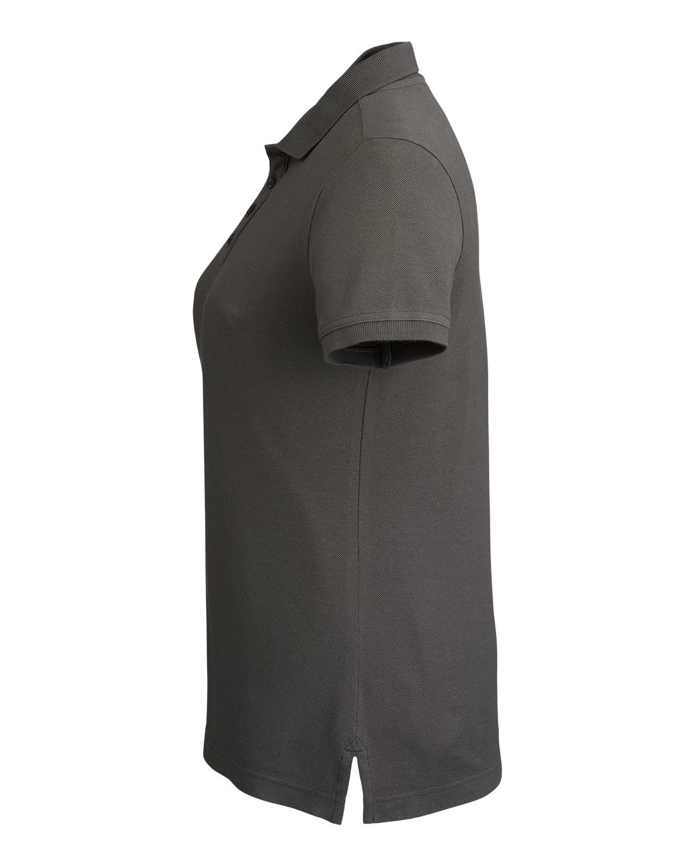Left View of Graphite Women&#39;s New Classics® Performance Polo - DG100W