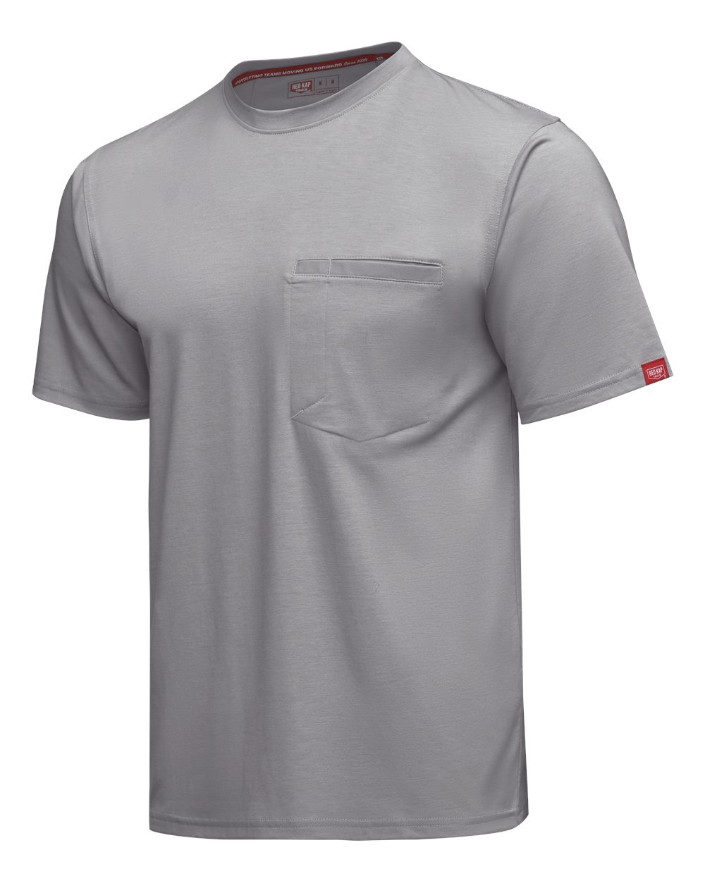 Left View of Gravel Cooling Pocket T-Shirt - TKM2