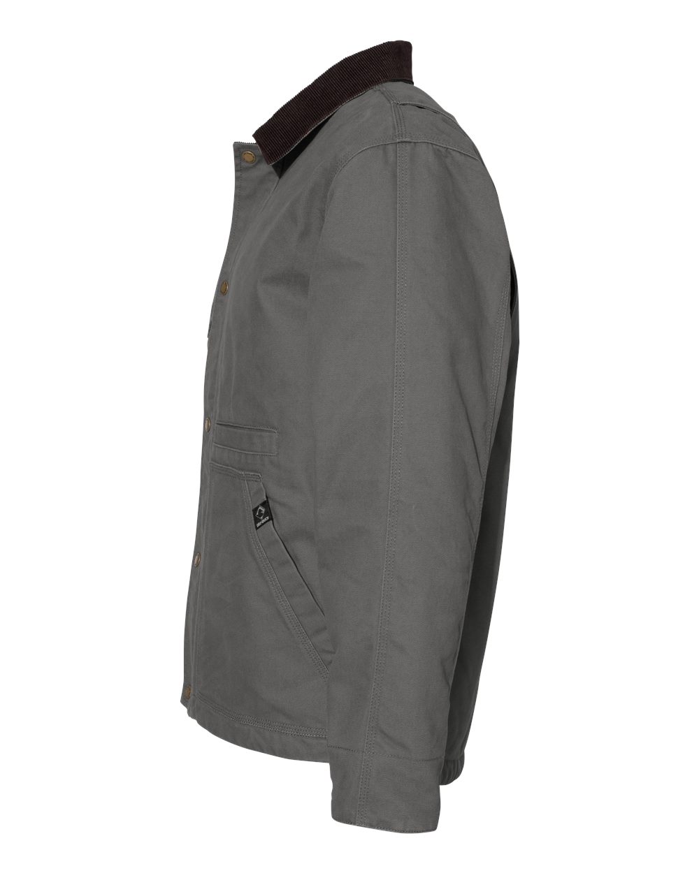 Left View of Gravel Rambler Boulder Cloth Jacket Tall Sizes - 5091T