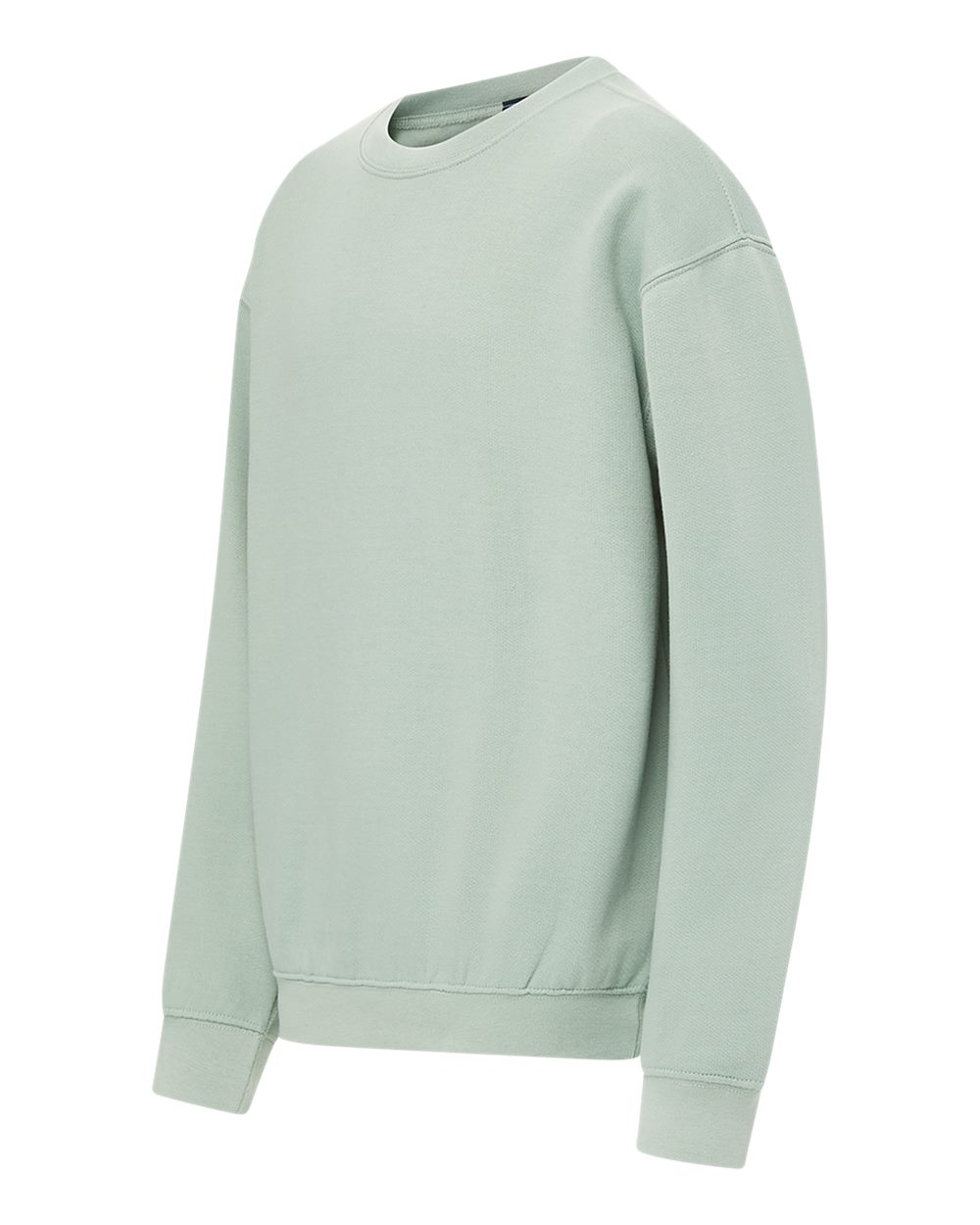 Left View of Greenstone Youth Buddy Crewneck Sweatshirt - 23154Y