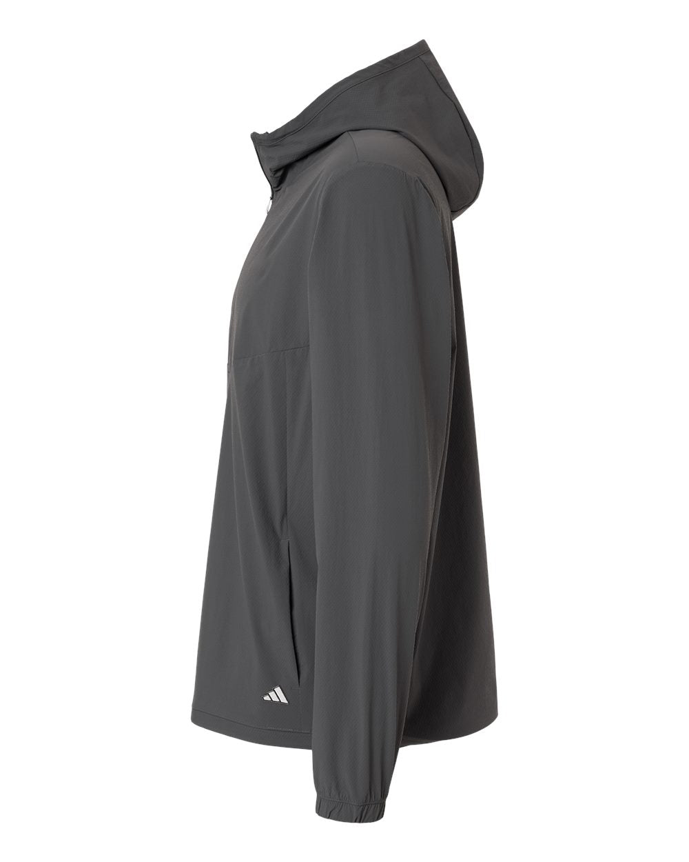 Left View of Grey Five Men's Ultimate365 Course Control Anorak Jacket - A2030