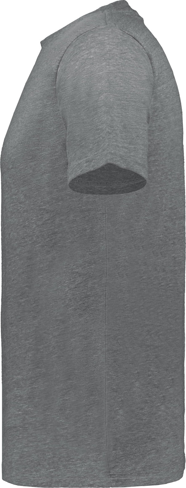 Left View of GREY HEATHER ALL-DAY CORE BSC TRI-BLND TEE