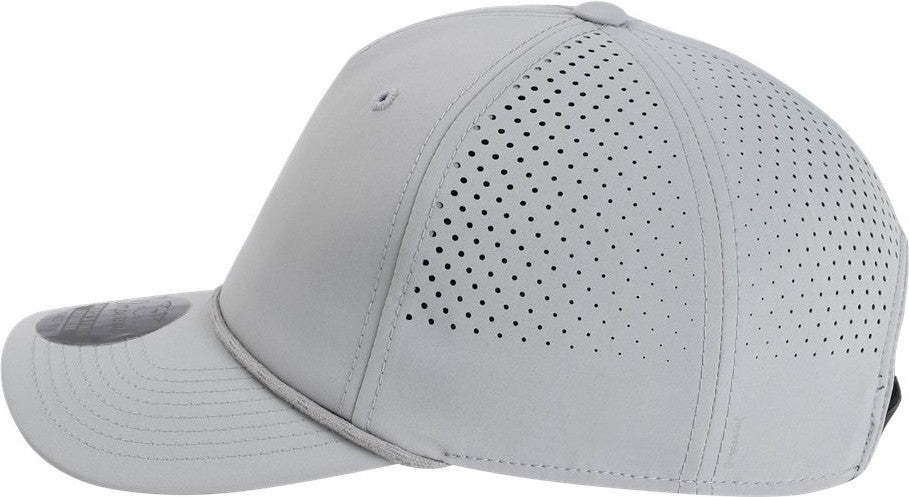 Left View of Grey The Dyno Cap - S1505