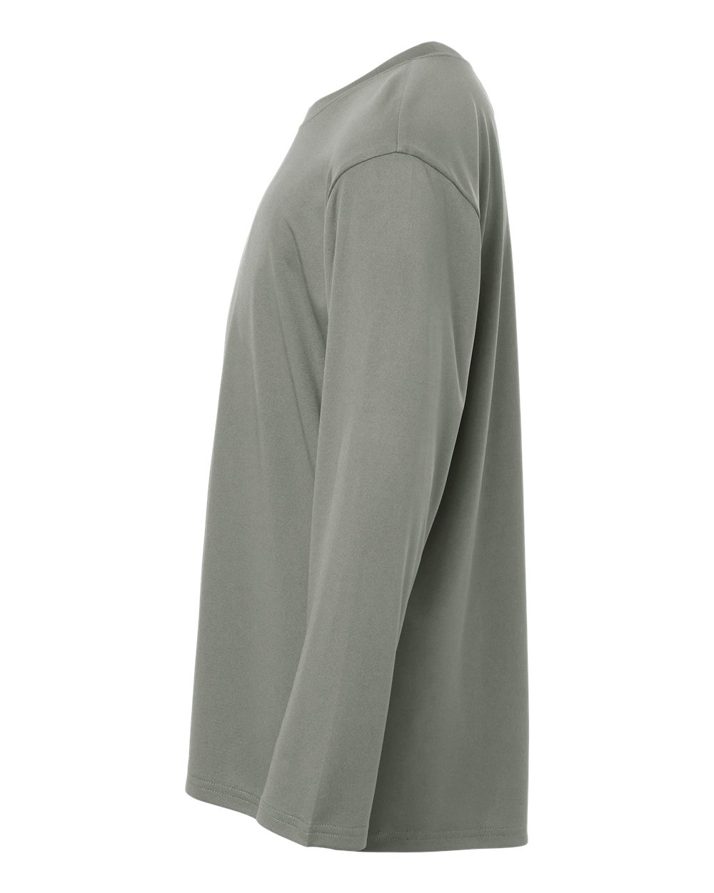 Left View of Greystone Pro-Lock Youth Performance Long Sleeve T-Shirt - 48400Y