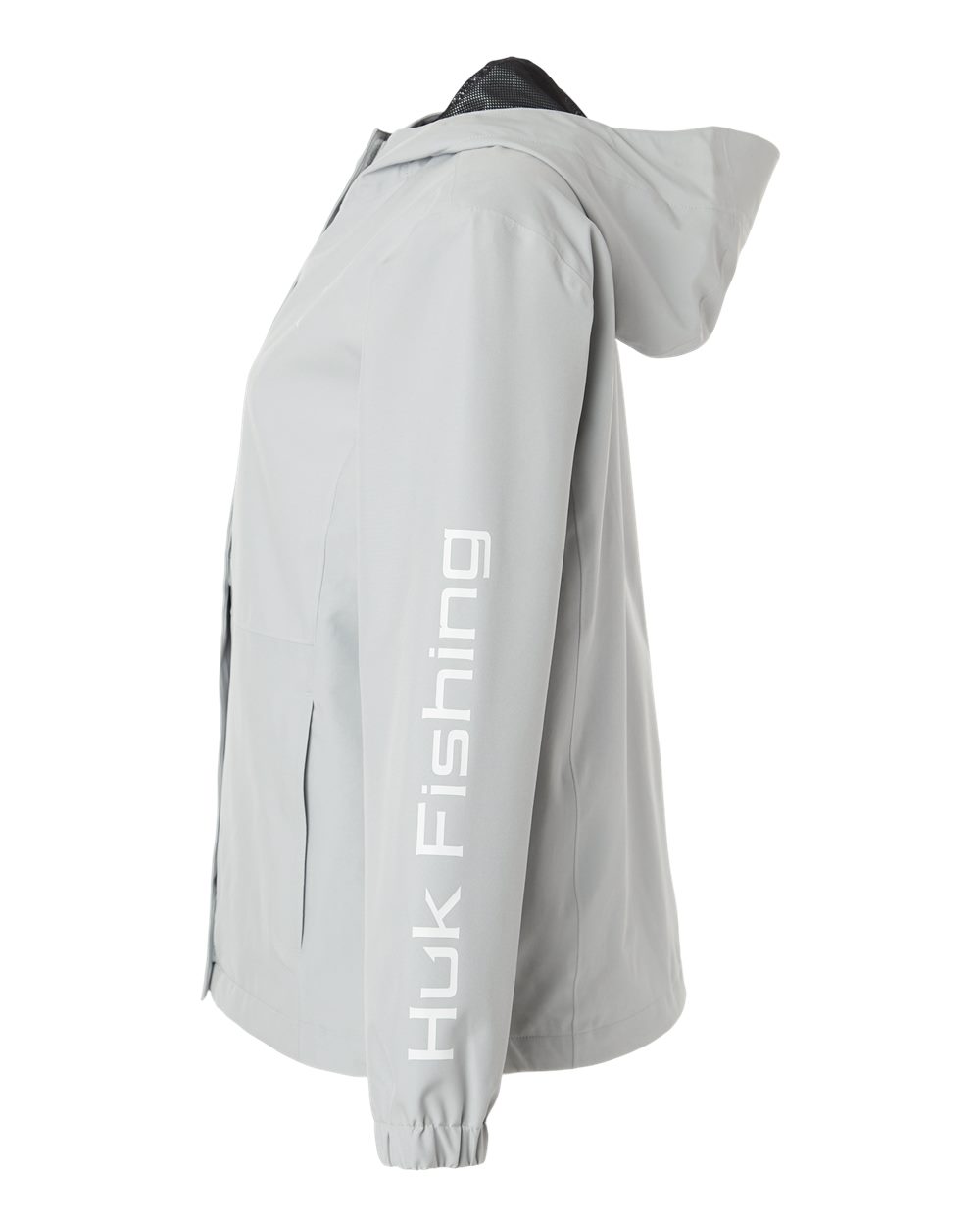 Rear View of Harbor Mist Women's Storm Rain Jacket - H640027