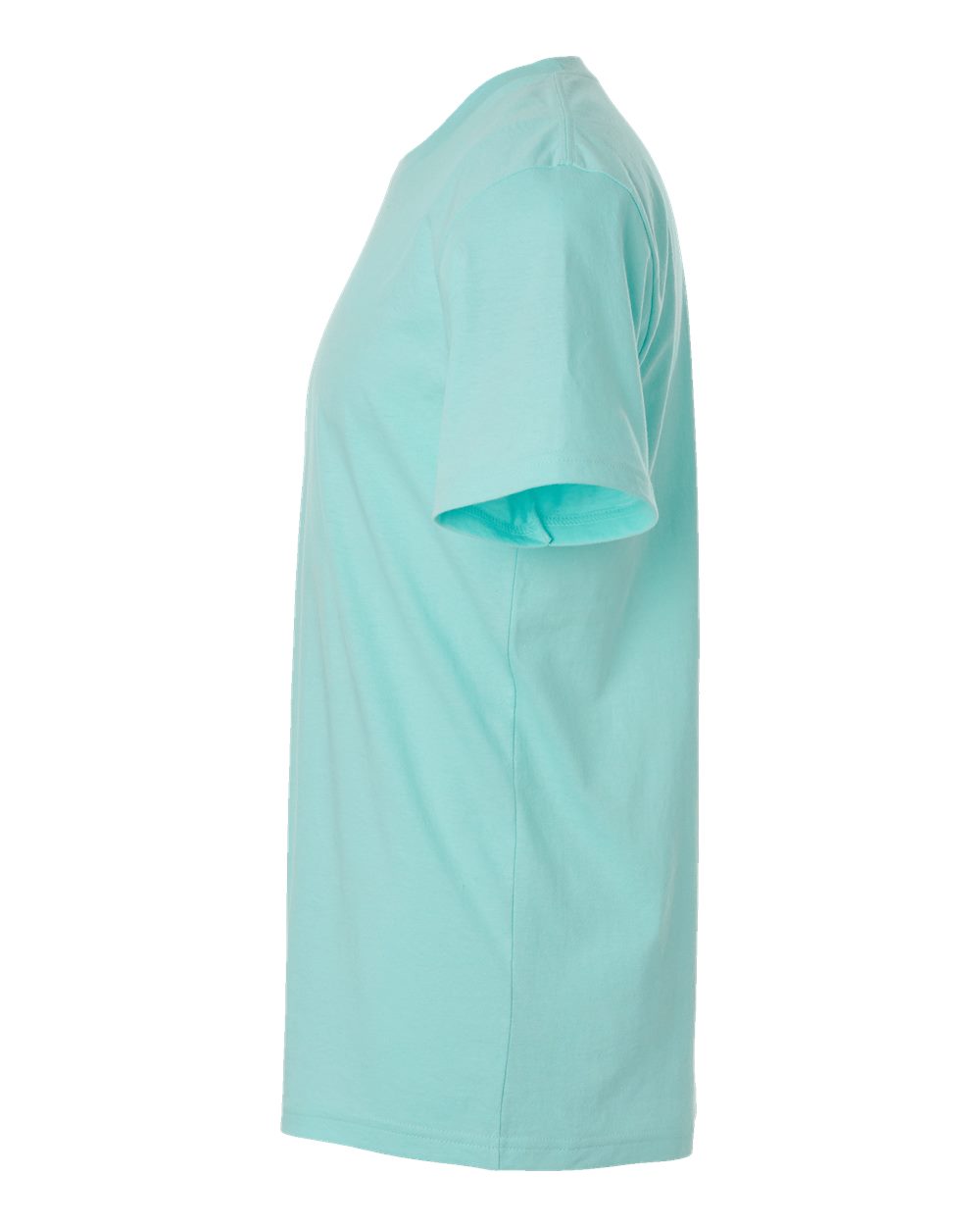 Left View of Heather Celadon CVC Tee - 2001CVC