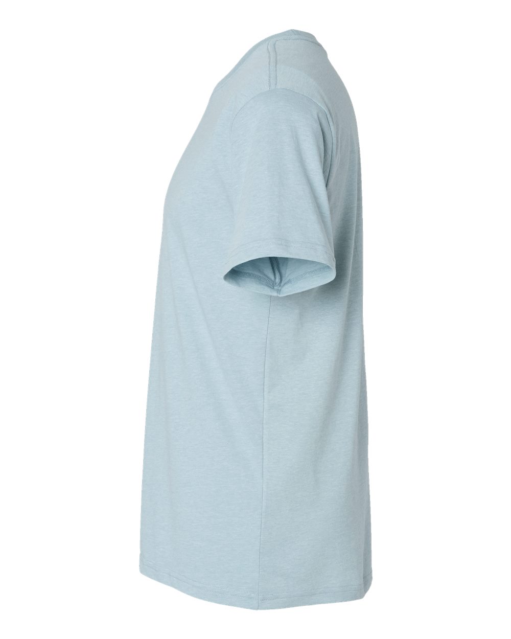 Left View of Ice Blue RecycledSoft™ T-Shirt - 2010