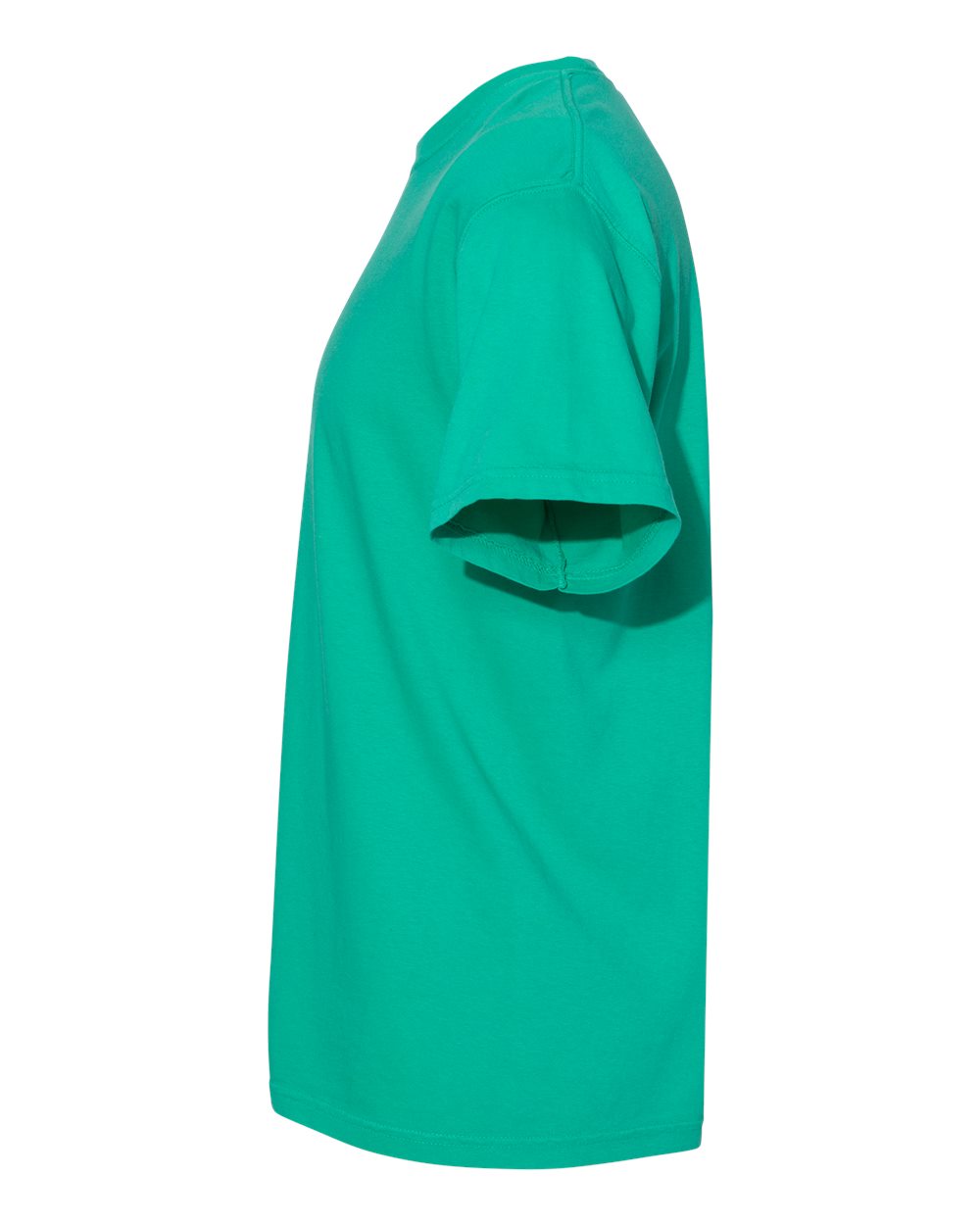 Left View of Island Green Garment-Dyed Heavyweight T-Shirt - 1717