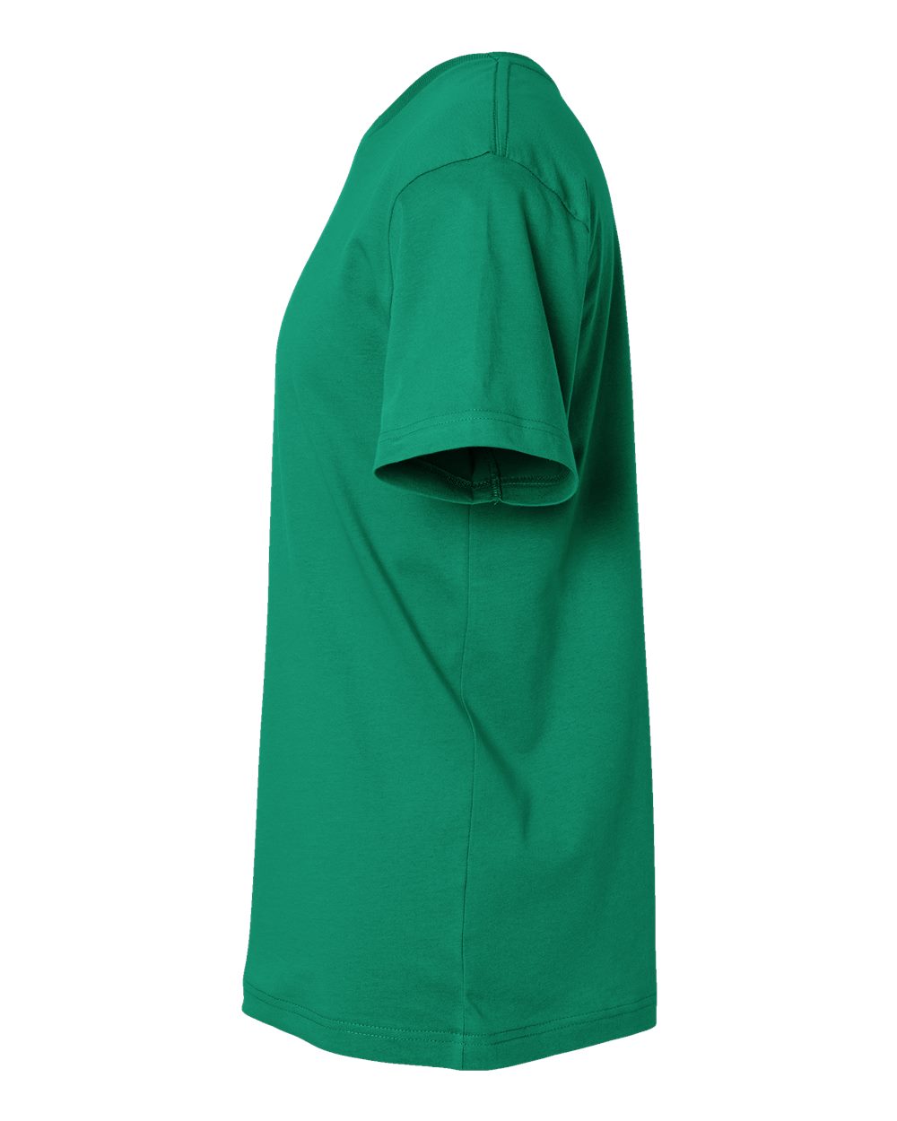 Left View of Kelly Fine Jersey Tee - 6901