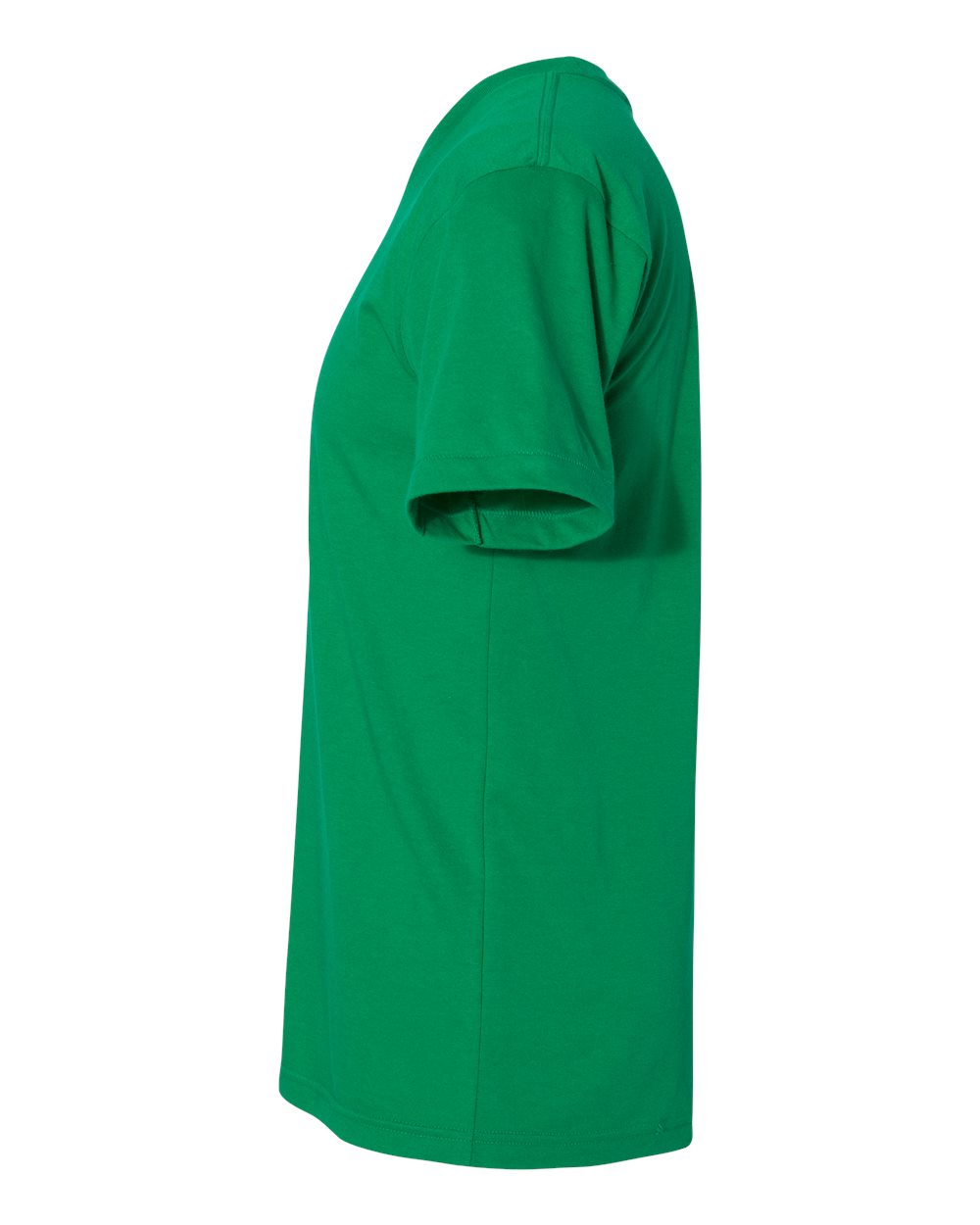 Left View of Kelly Green 50/50 Tee - BB401