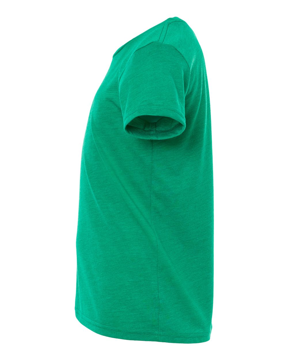 Left View of Kelly Triblend Youth Triblend Tee - 3413Y