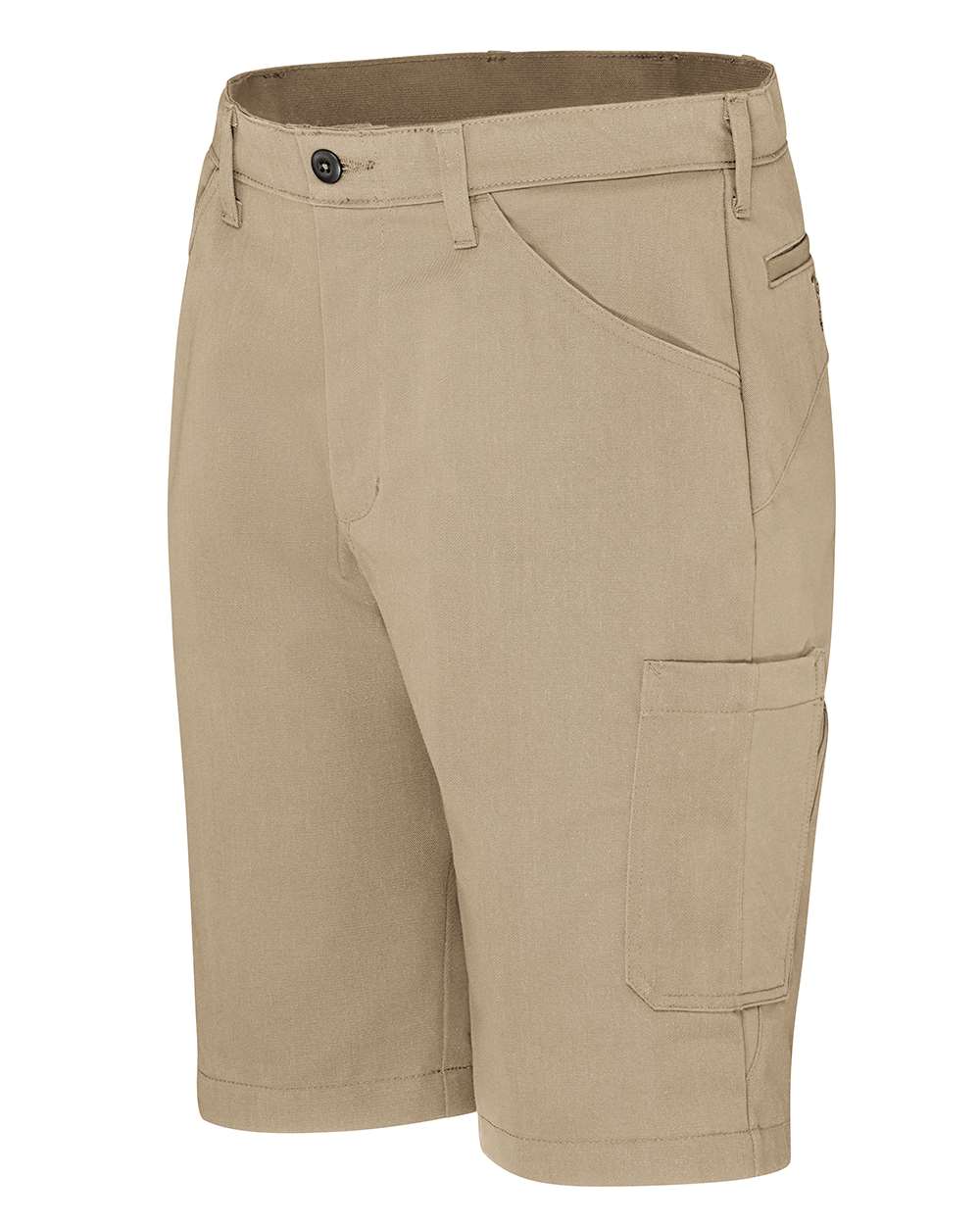 Left View of Khaki Mimix® Pro Shorts - Extended Sizes - PX52EXT