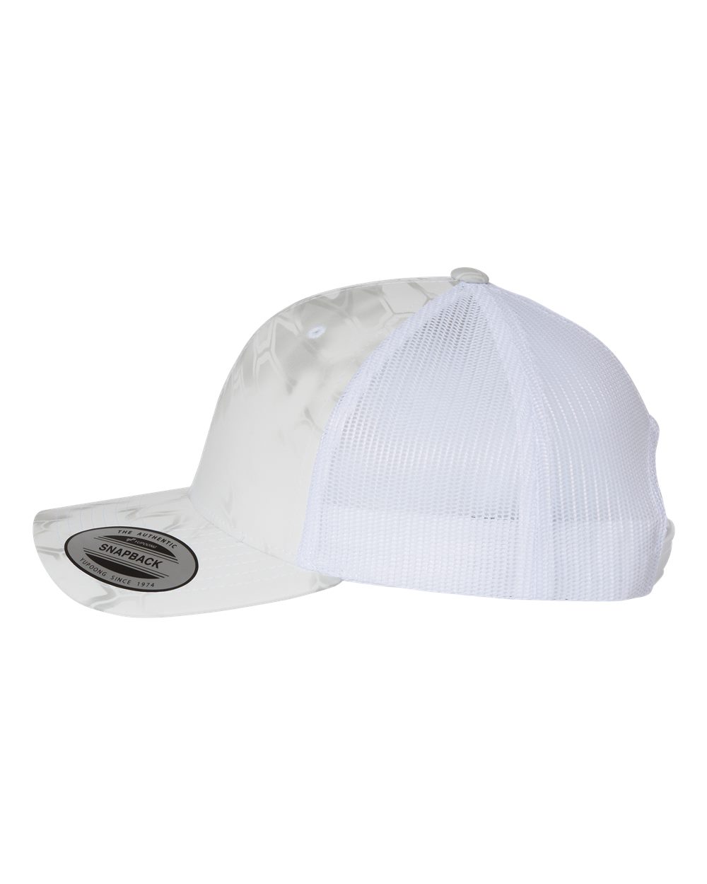 Left View of Kryptek Wraith Retro Trucker Cap - 6606