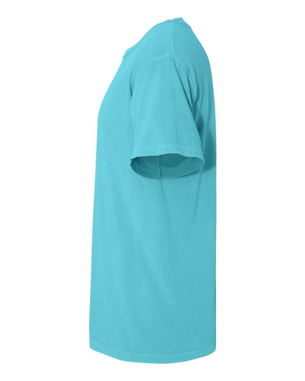 Left View of Lagoon Garment-Dyed Heavyweight T-Shirt - 1717