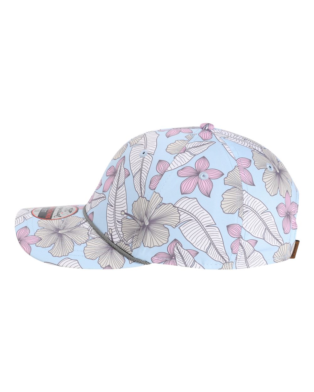 Left View of Light Blue The Outtasite Cap - 5058