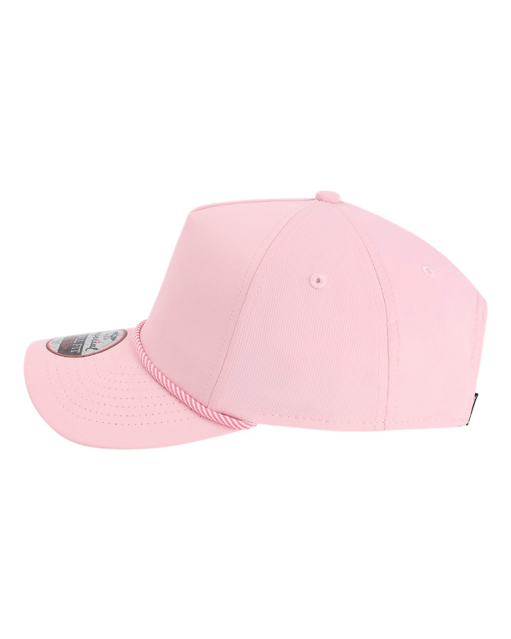 Left View of Light Pink The Corral Women's Cap - L5059