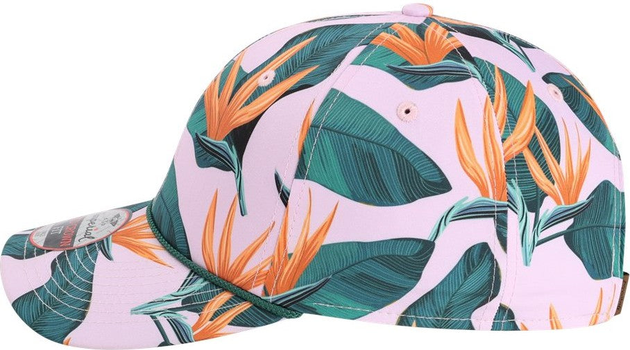 Left View of Light Pink The Outtasite Cap - 5058