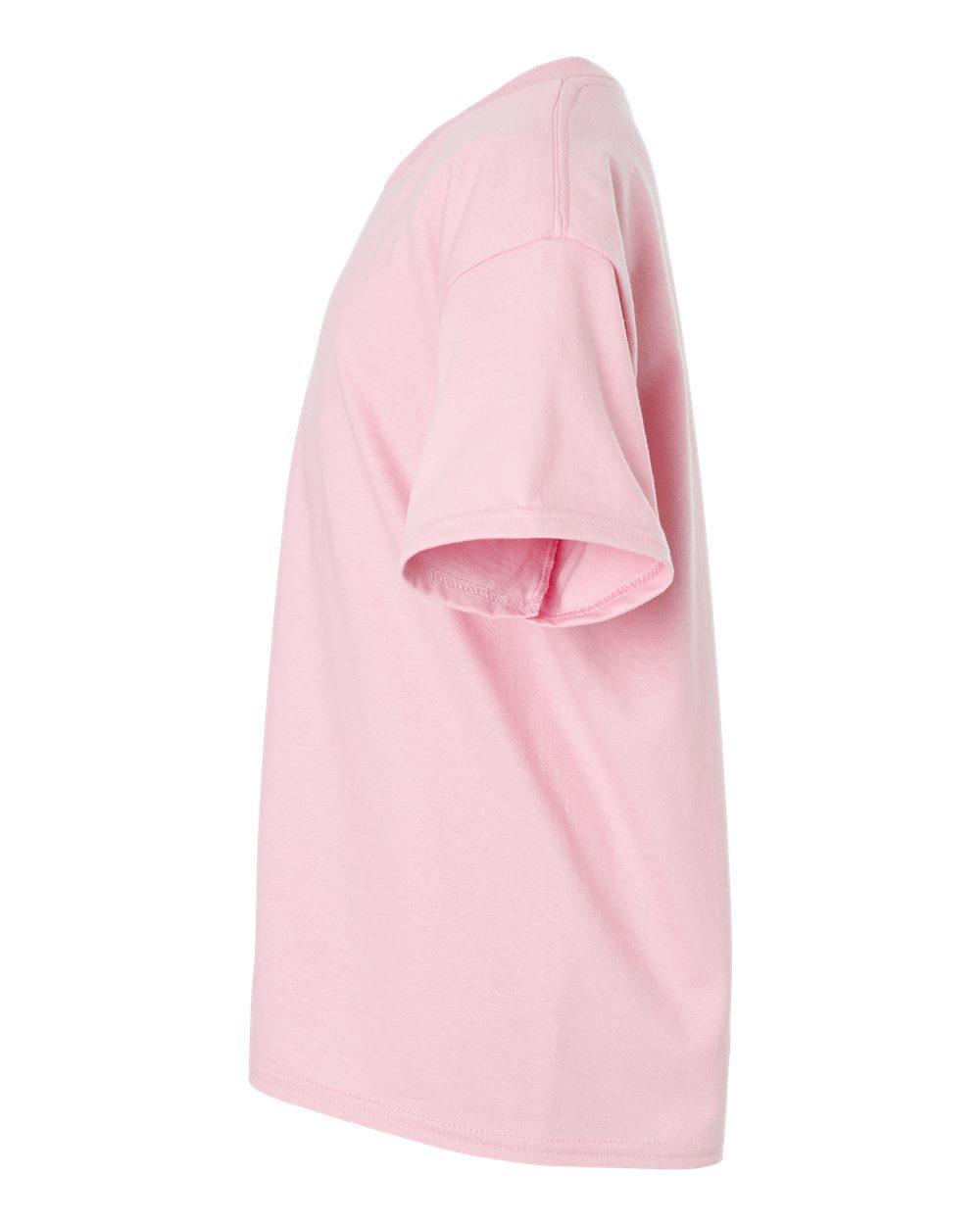 Left View of Light Pink Ultra Cotton® Youth T-Shirt - 2000B