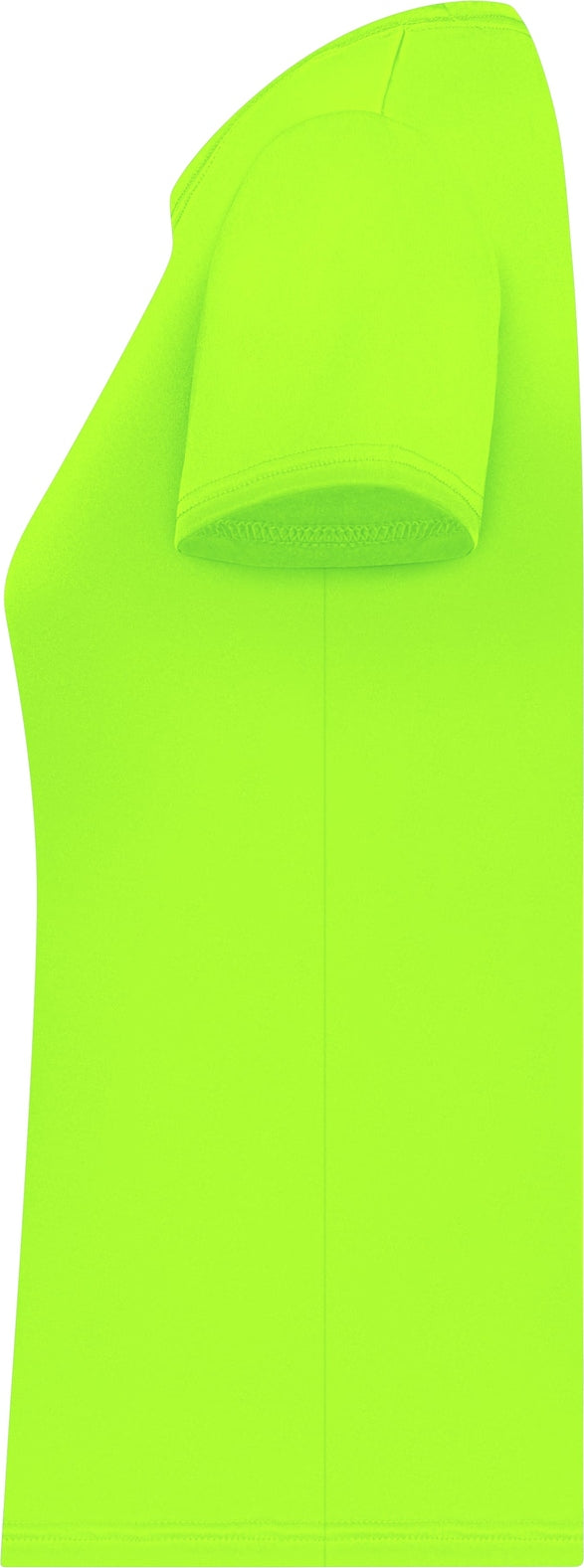 Left View of LIME LADIES C2 TEE