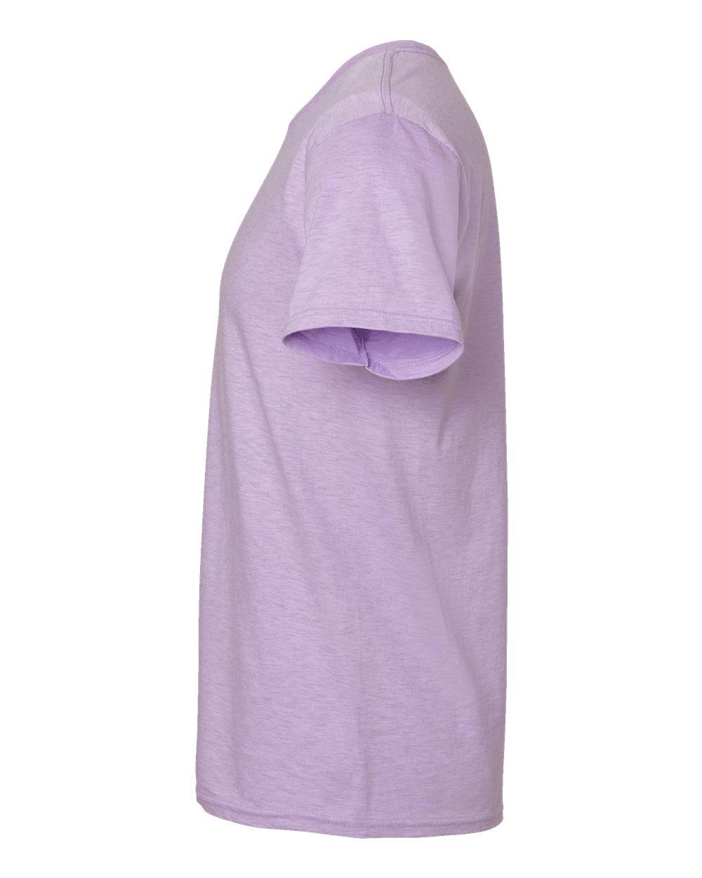 Left View of Marbled Pale Violet Perfect-T T-Shirt - 4980