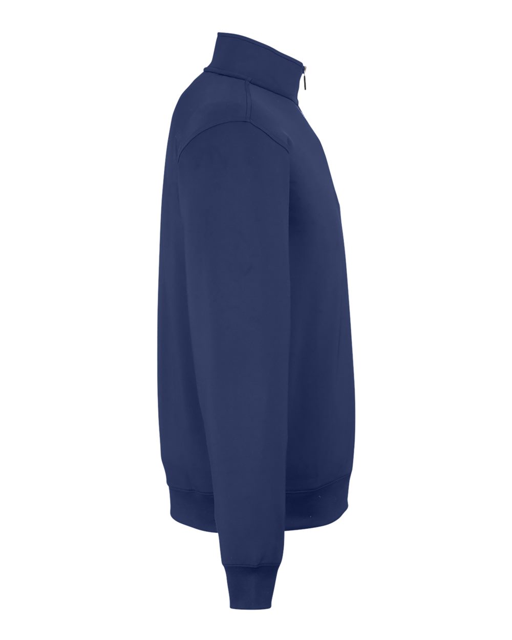 Rear View of Marine Caves Quarter-Zip Tech Pullover - C11512