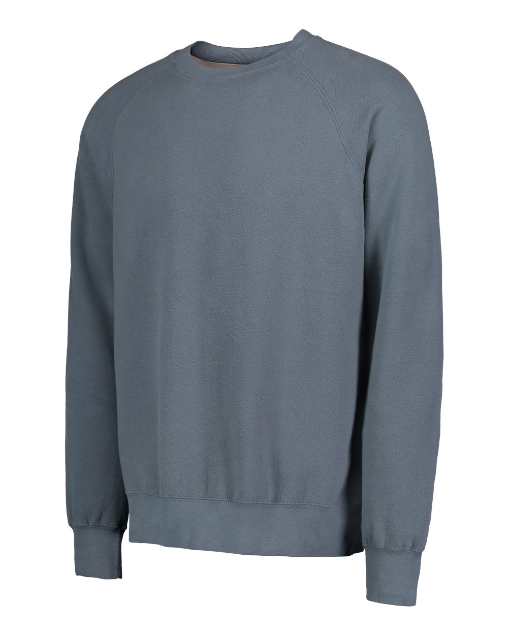 Left View of Marine Vintage Fleece Raglan Crewneck Sweatshirt - 17116