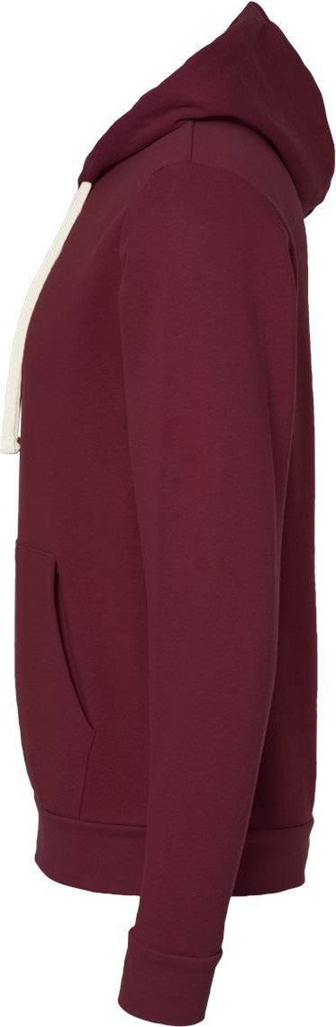 Left View of Maroon Santa Barbara Hoodie - 9303