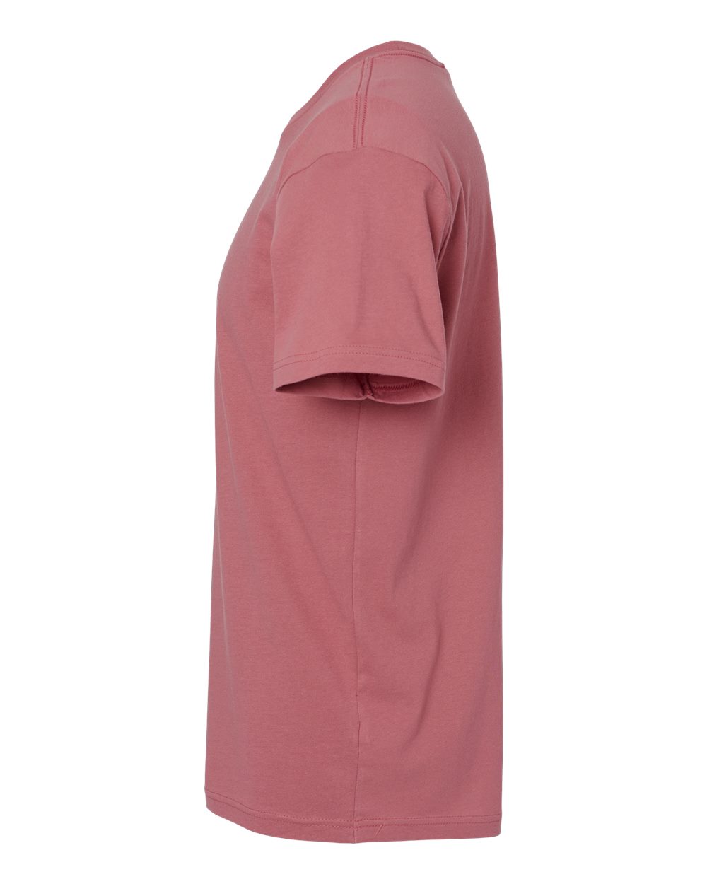 Left View of Mauve Cotton T-Shirt - 3600