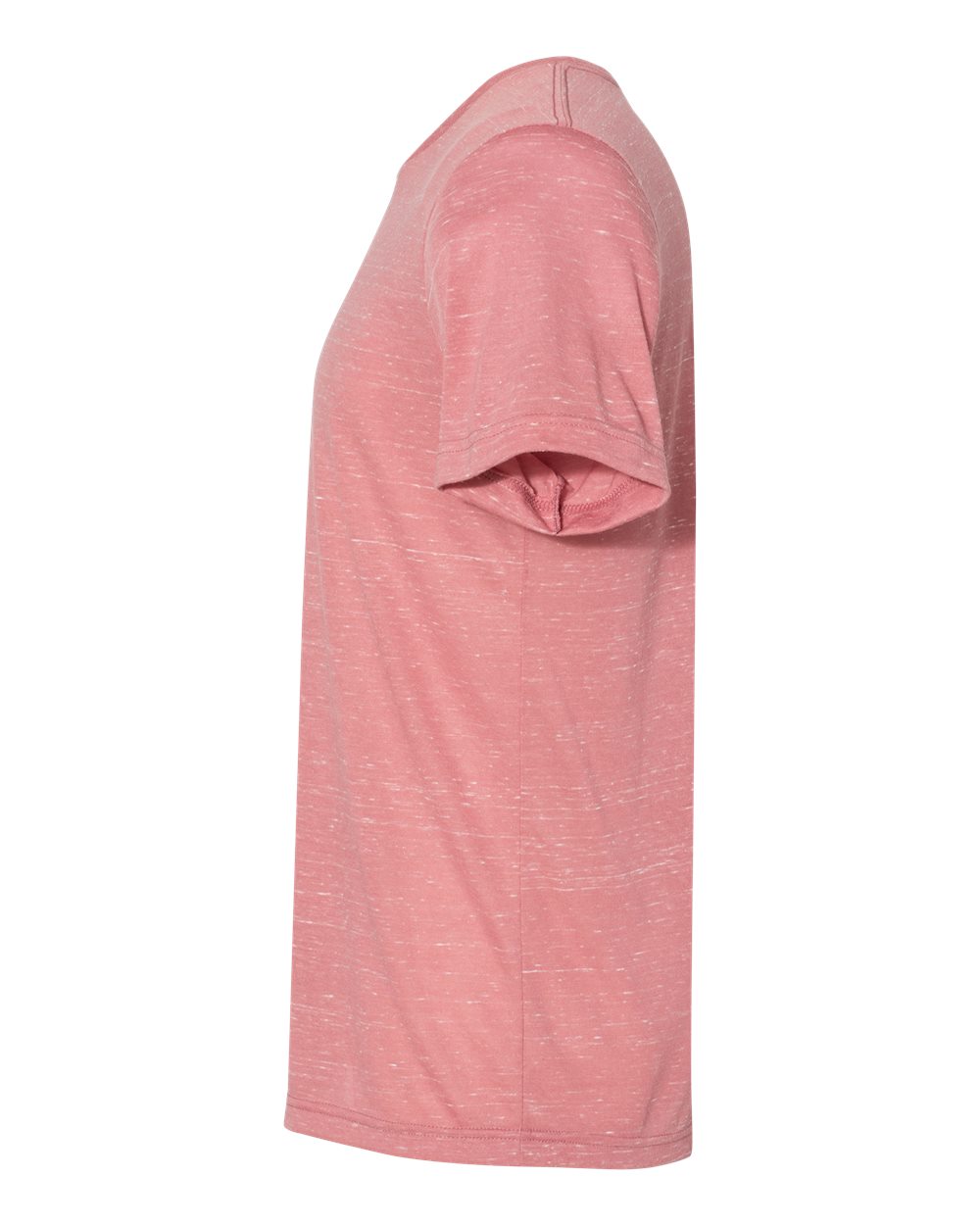 Left View of Mauve Marble Texture Tee - 3650