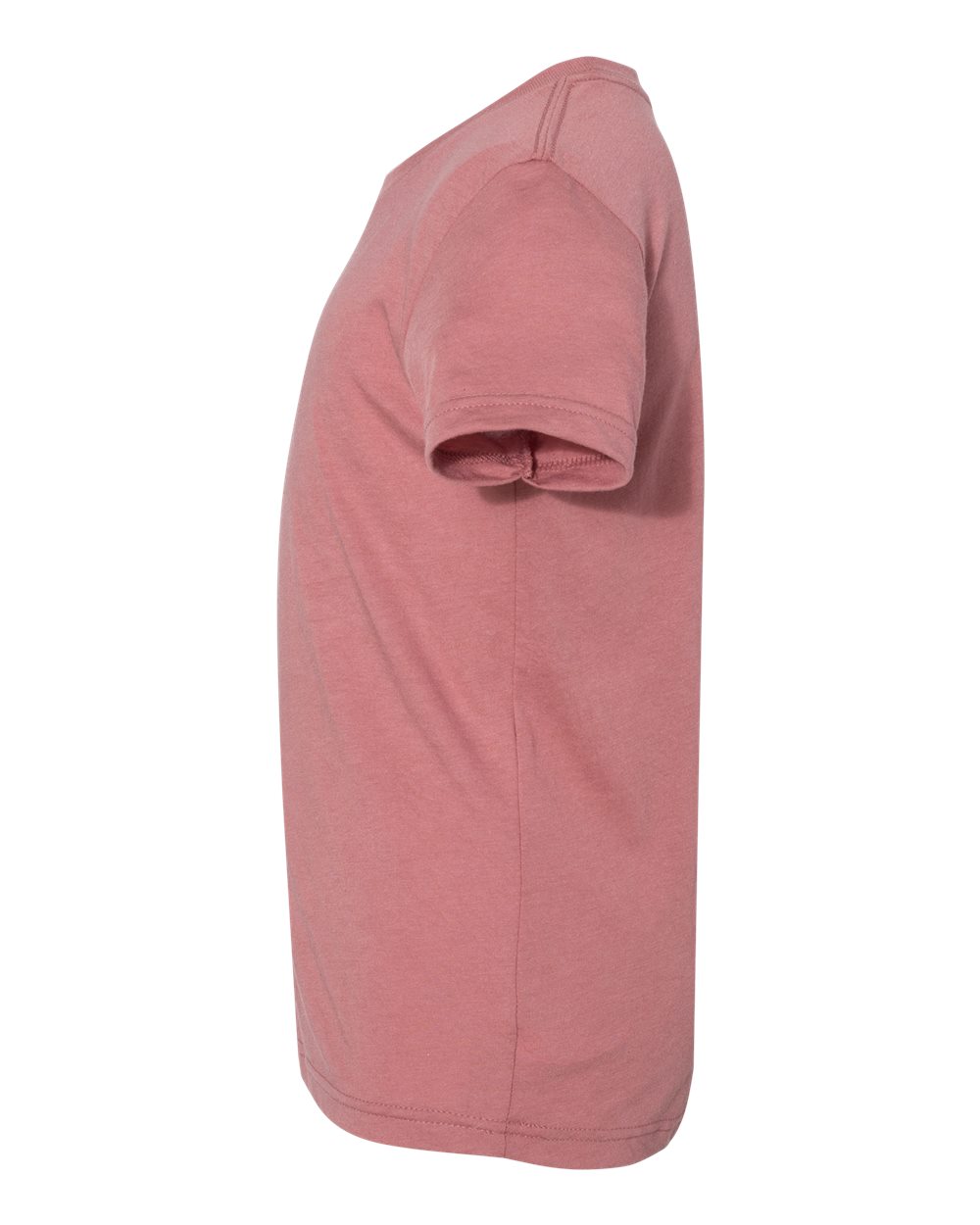 Left View of Mauve Triblend Youth Triblend Tee - 3413Y