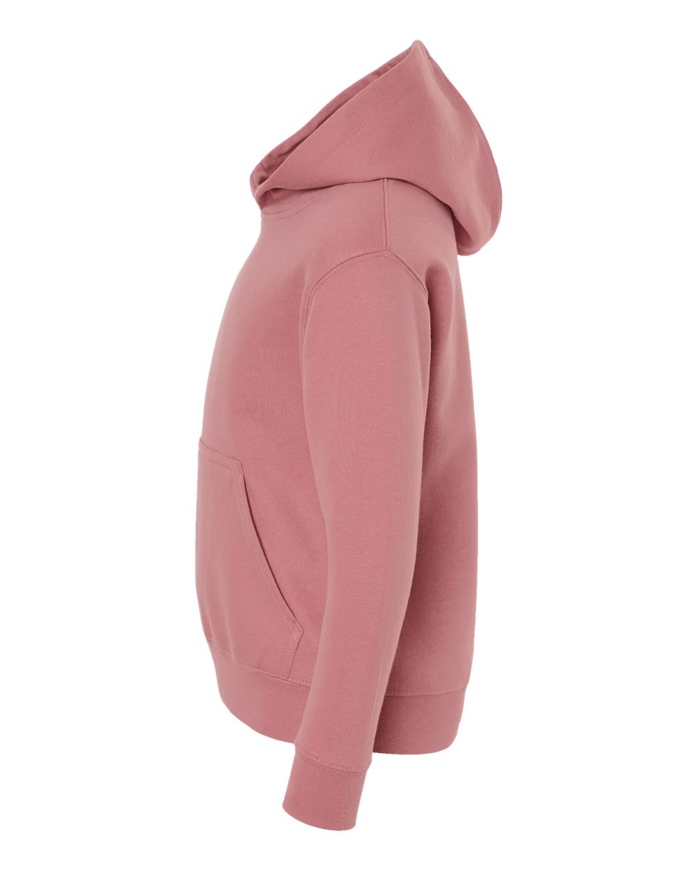 Left View of Mauvelous Youth Fleece Hoodie - 2296