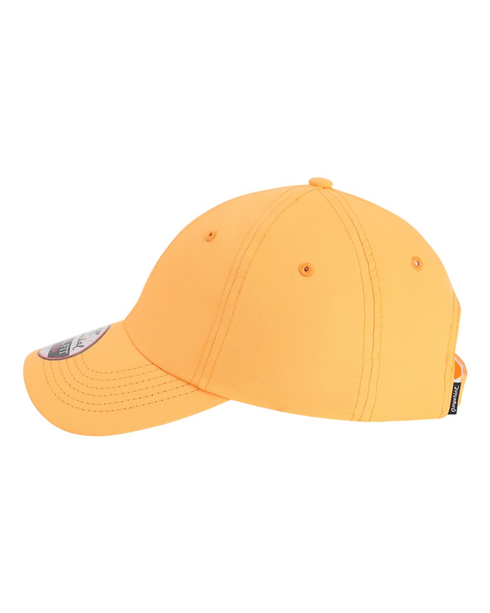 Left View of Melon Orange The Original Small Fit Women&#39;s Performance Cap - L210P