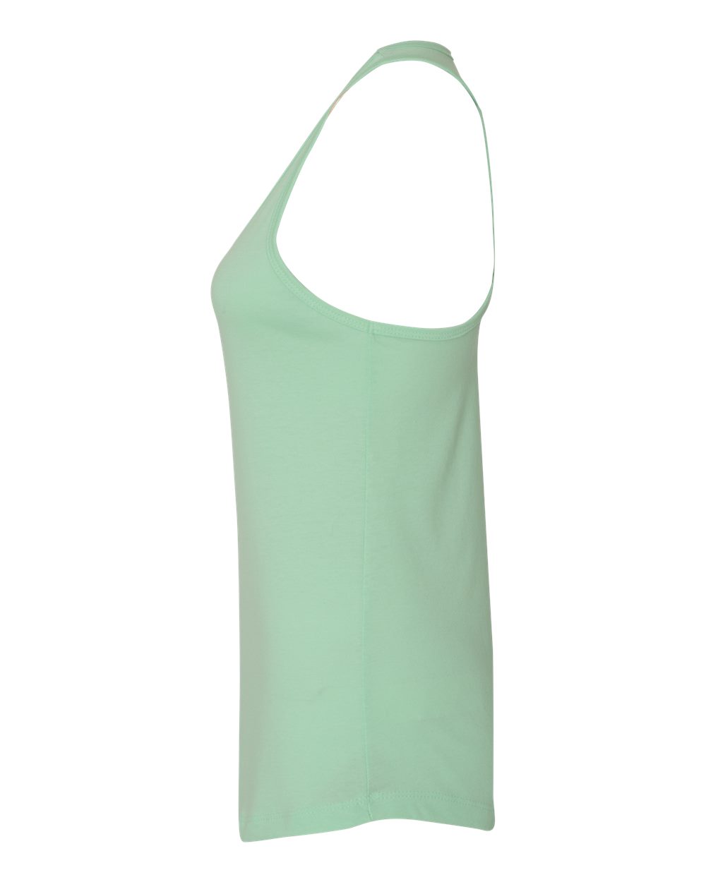 Front View of Mint Women's Ideal Racerback Tank - 1533
