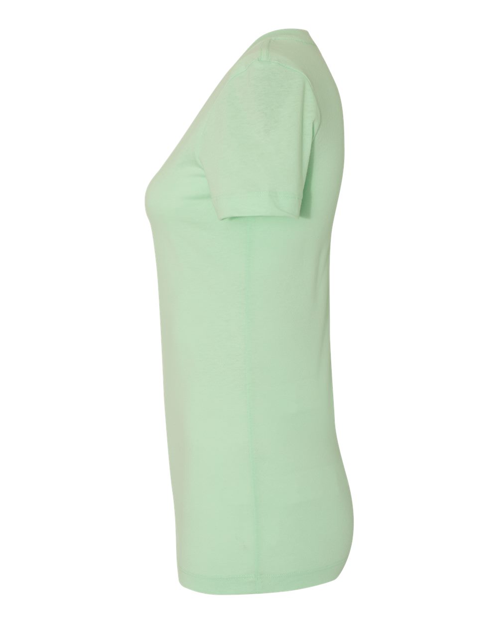 Left View of Mint Women&#39;s Ideal V-Neck T-Shirt - 1540