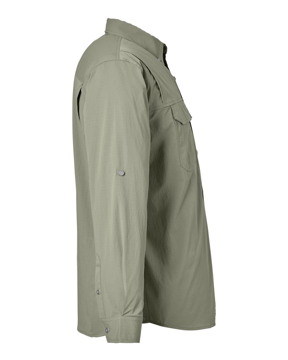 Rear View of Moss Creekbed Long Sleeve Shirt - H150184